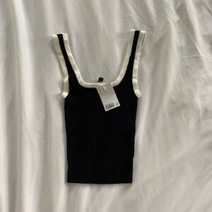 NWT H&M Black Sweater Tank